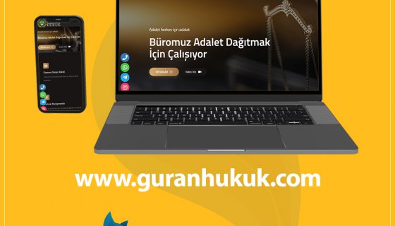 Güran Huku Bürosu Web Sitesi Çalışması
